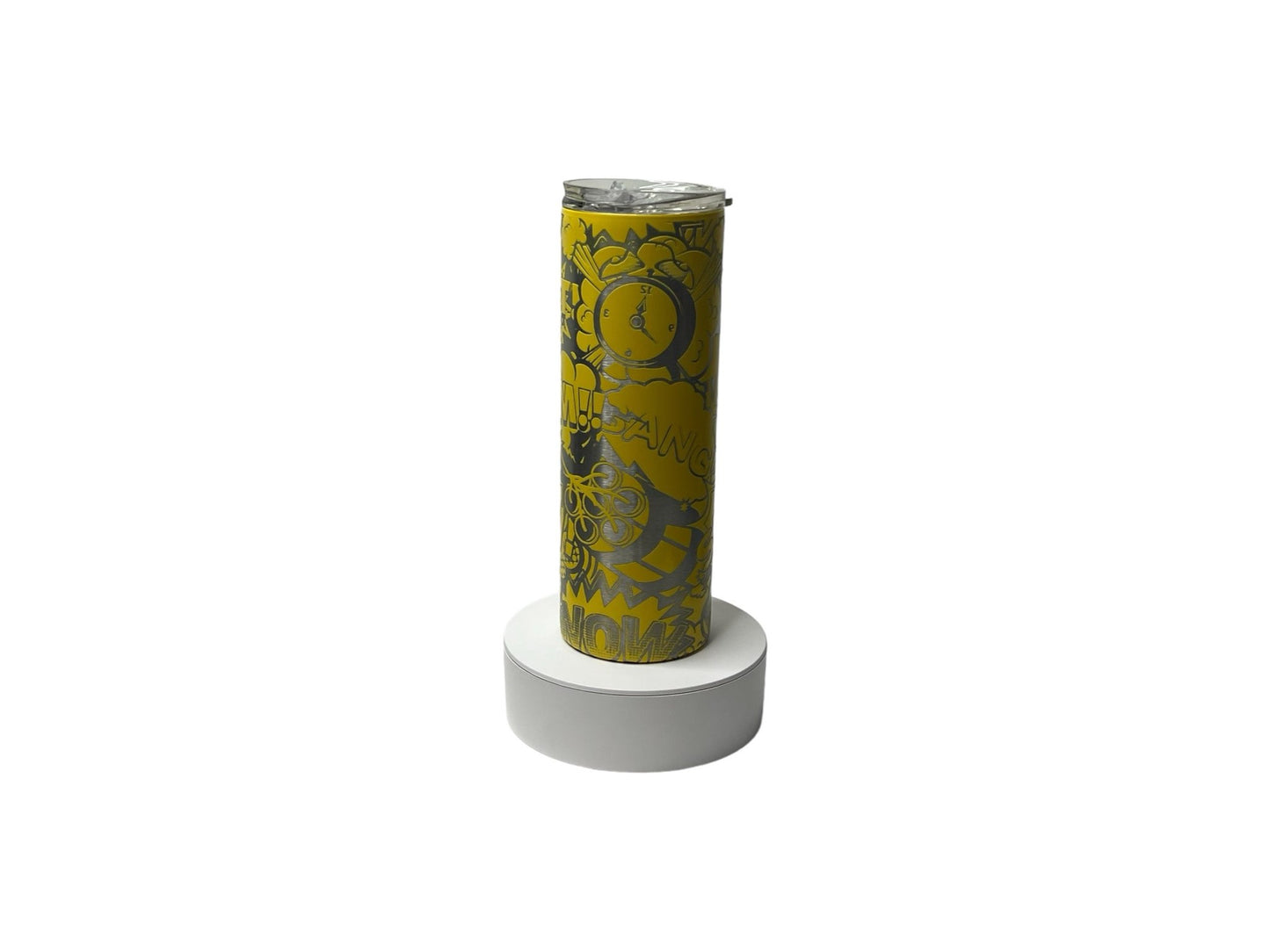 Splat Boom Pow Tumbler - Orange - 20oz