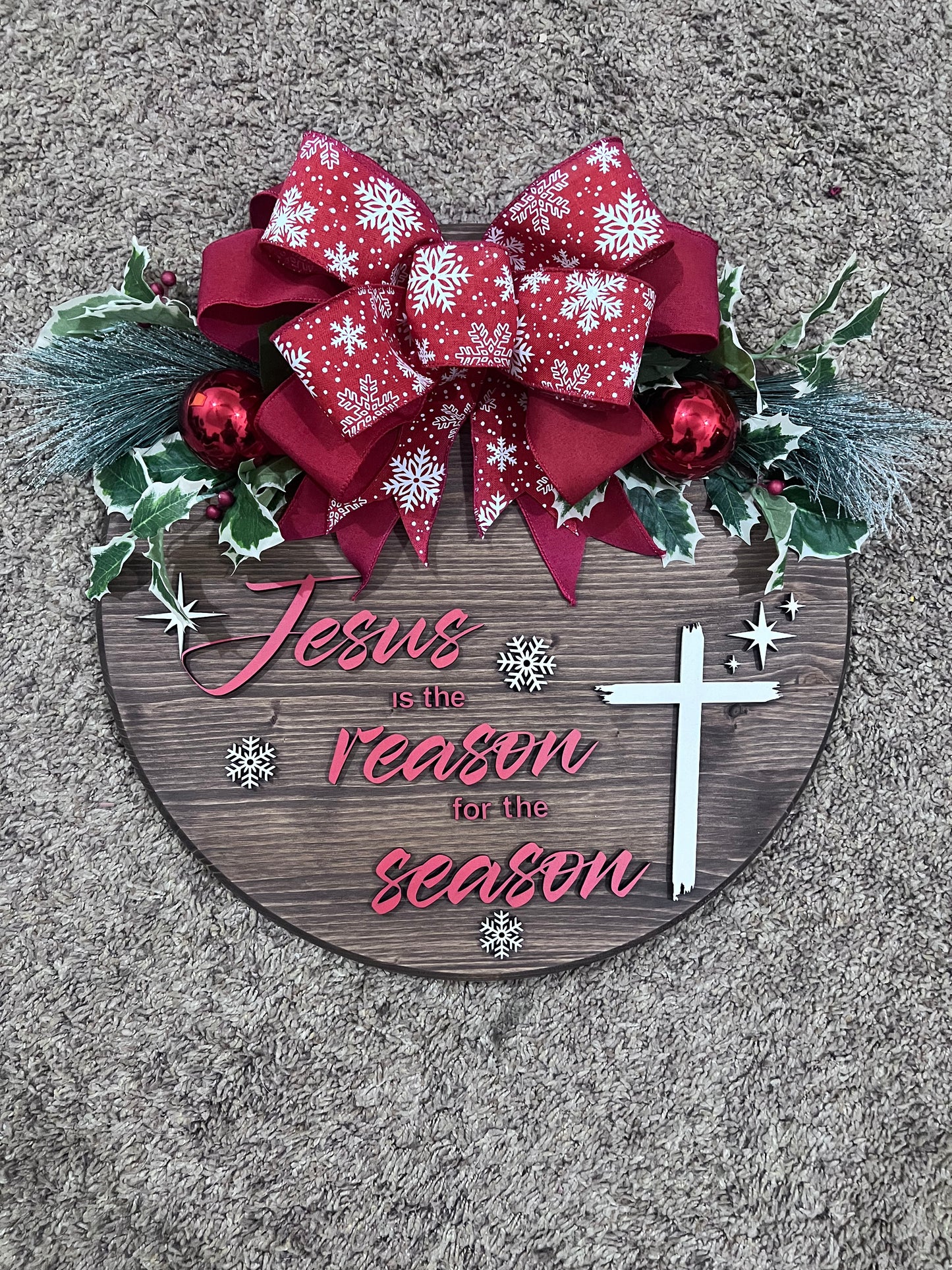 18” Door Hanger-Jesus is the reason