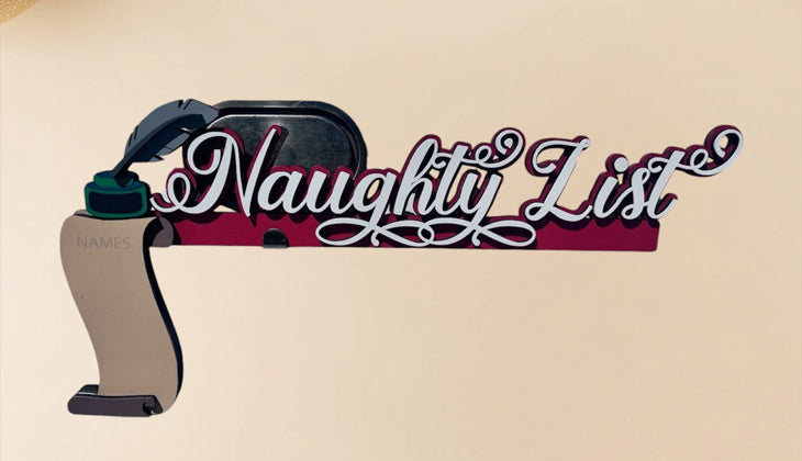 Naughty and Nice List - Door Corner Set