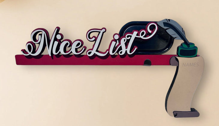 Naughty and Nice List - Door Corner Set
