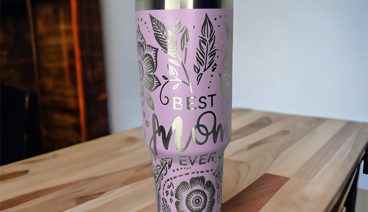 Best Mom Ever- 40oz Tumbler - Gift for Mom - Mother's Day - Cups for Mom- All Day Everyday