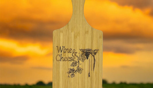 Cheese & Wine - Mini Cutting Board