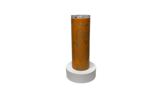 Farming Tumbler - Orange - 20oz