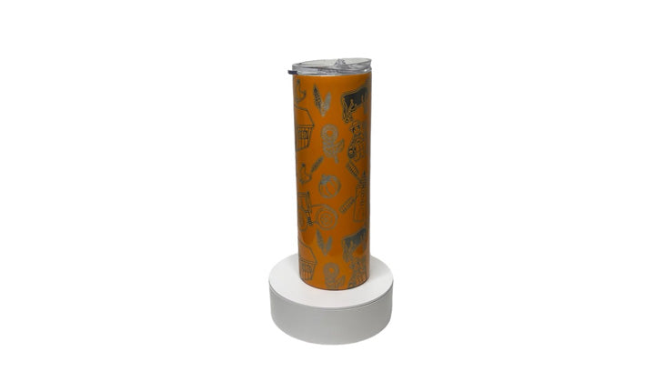 Farming Tumbler - Orange - 20oz