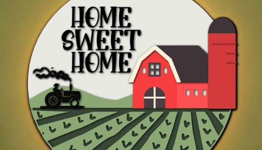 Home Sweet Home Farm - Door Hanger