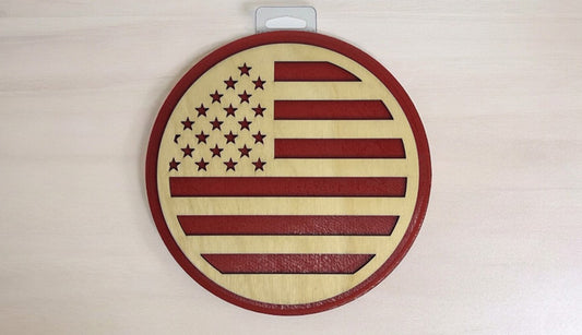 US Flag - Hot Plate