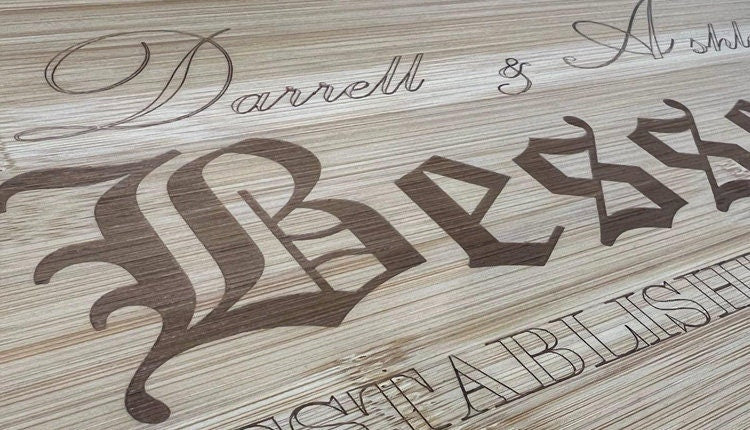 Custom Cutting Board - Kitchen-Bamboo - Wedding Gift - Birthday gift - Special